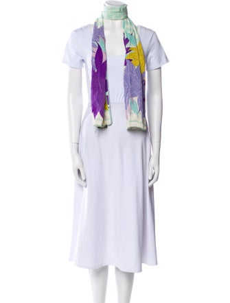 Emilio Pucci Silk Printed Scarf