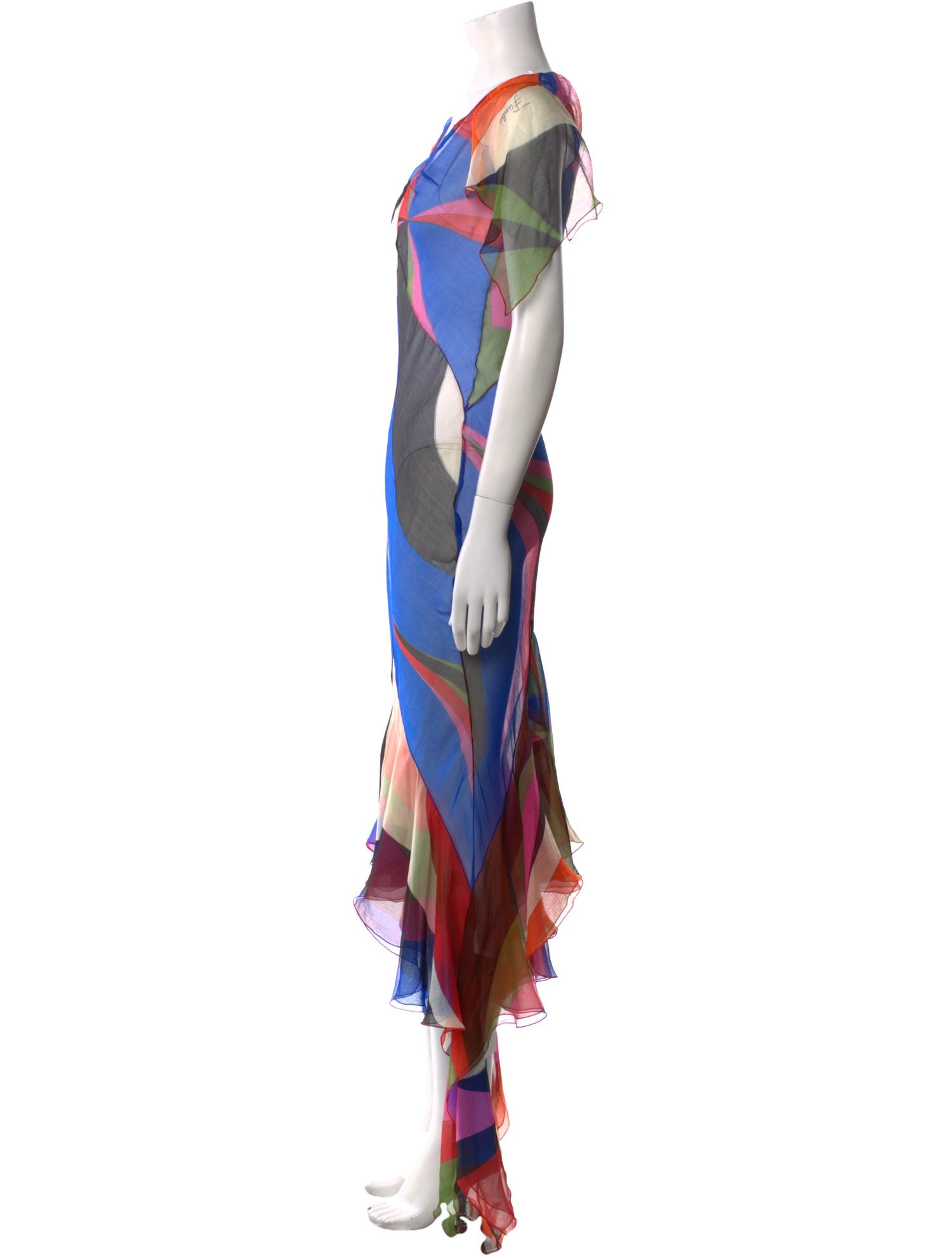 Emilio Pucci Silk Long Dress