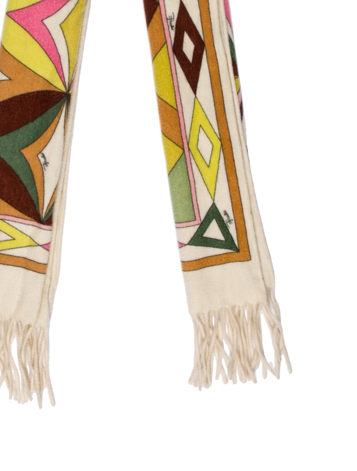 Emilio Pucci Cashmere Printed Scarf