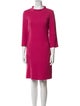 Emilio Pucci Virgin Wool Knee-Length Dress