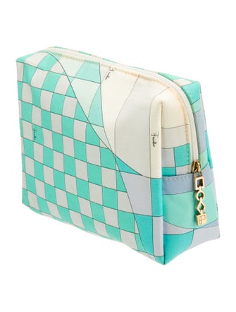 Emilio Pucci Canvas Pouch