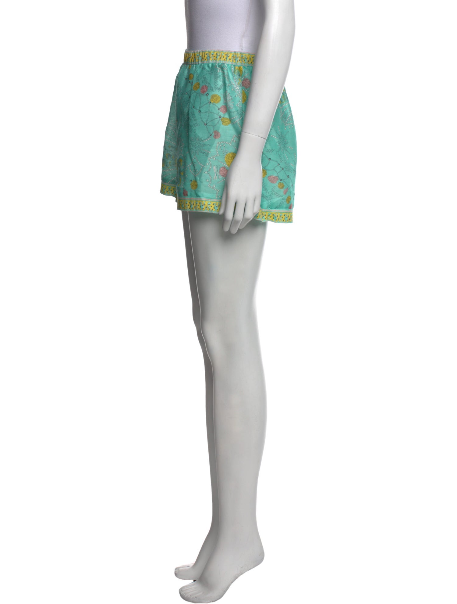 Emilio Pucci Linen Mini Shorts