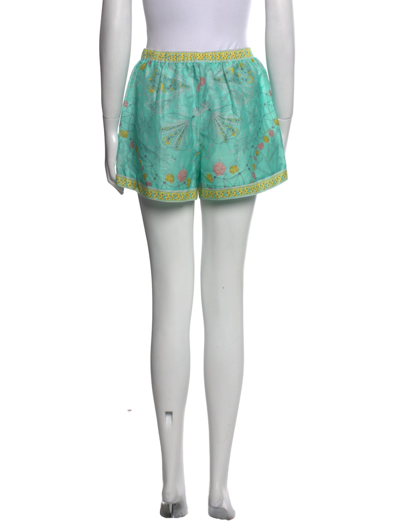 Emilio Pucci Linen Mini Shorts