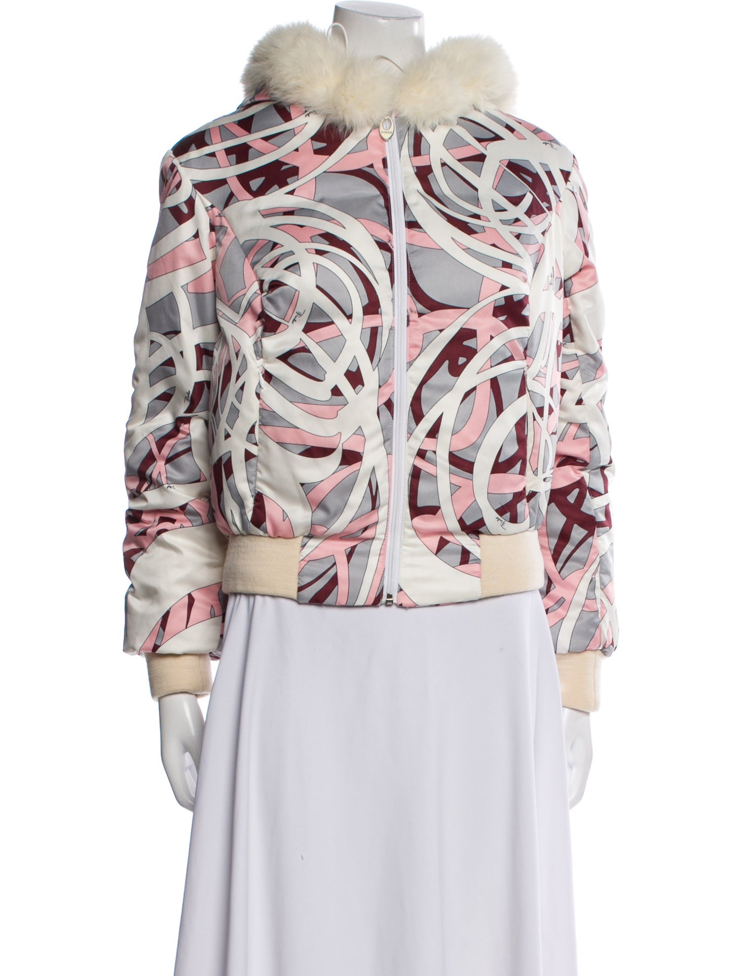 Emilio Pucci Printed Biker Jacket
