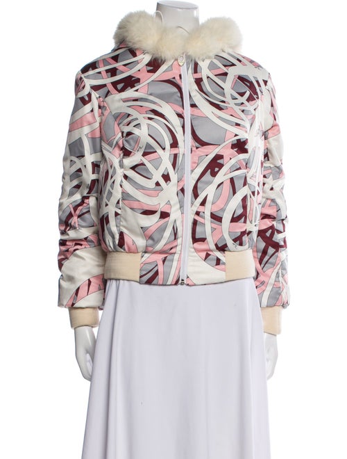 Emilio Pucci Printed Biker Jacket