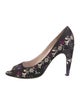 Emilio Pucci Floral Print Pumps