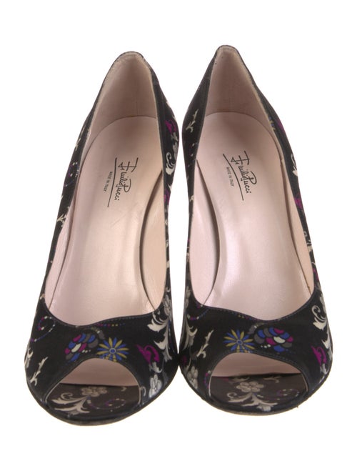 Emilio Pucci Floral Print Pumps