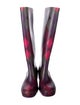 Emilio Pucci Rubber Printed Rain Boots