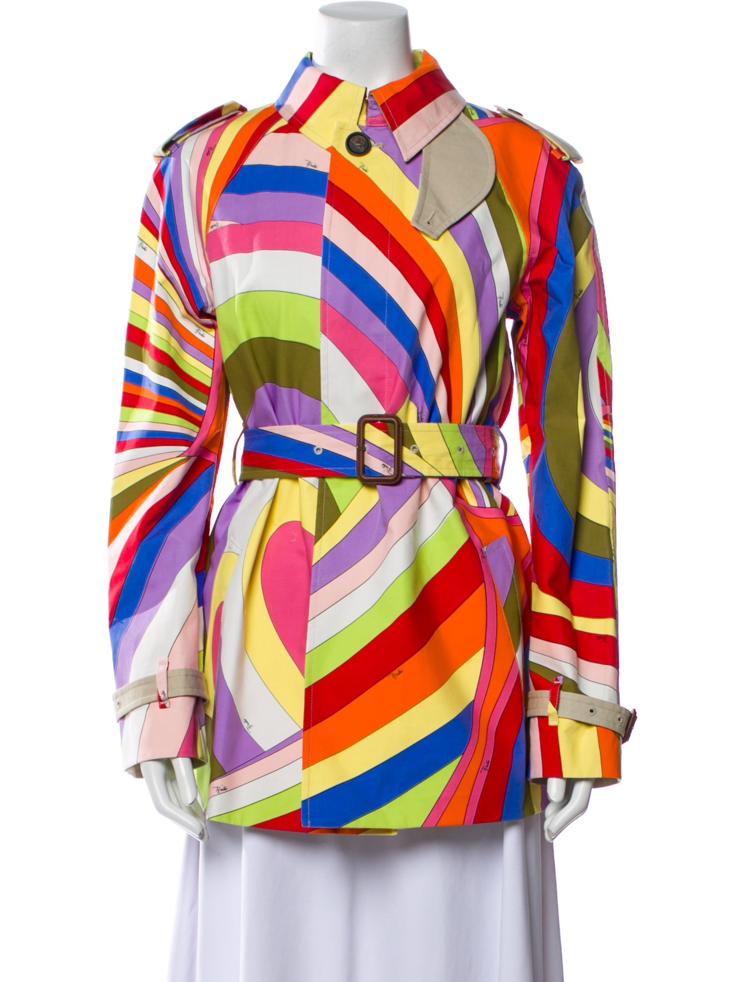 Emilio Pucci Printed Coat w/ Tags