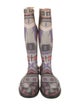Emilio Pucci Rubber Printed Rain Boots