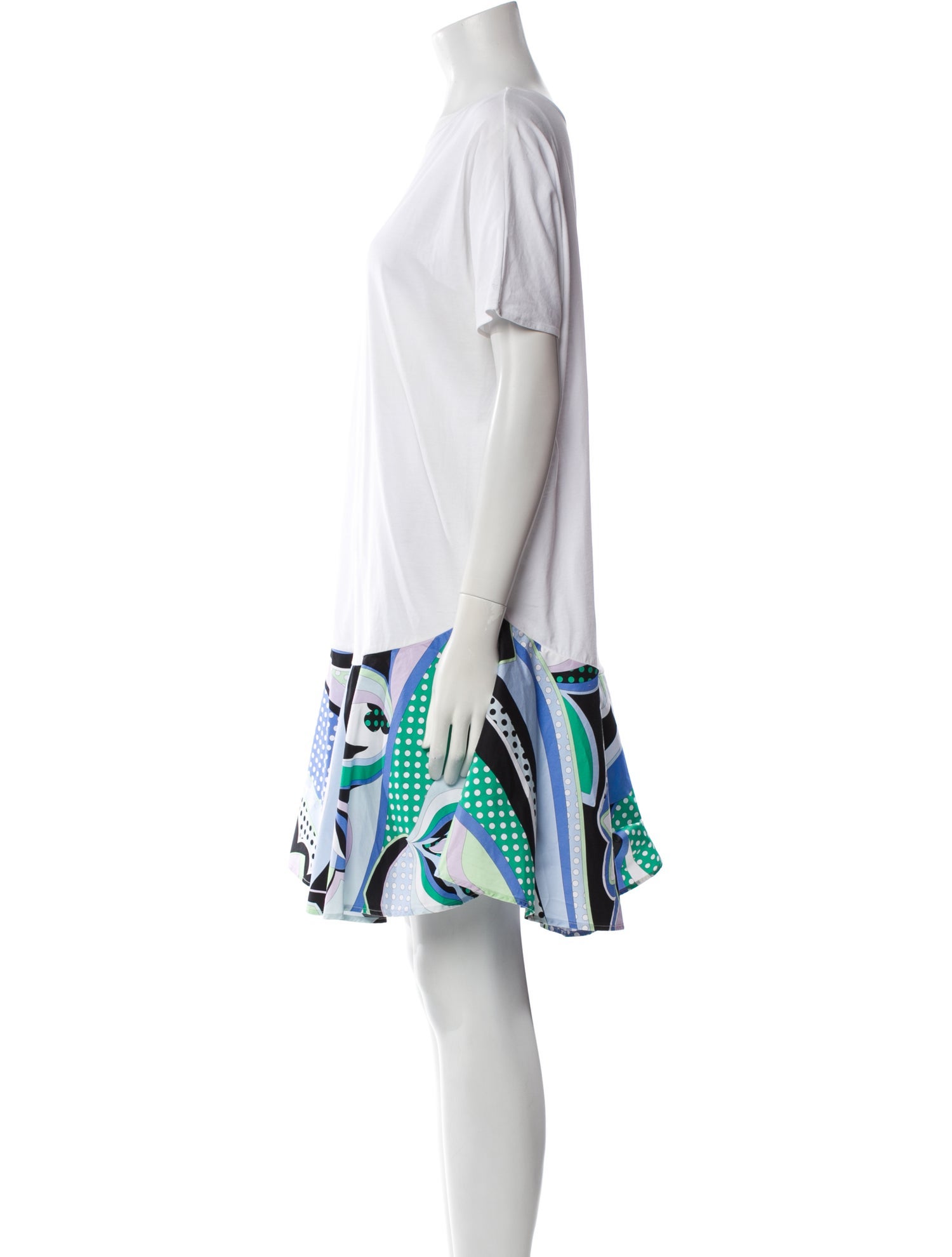 Emilio Pucci Graphic Print Mini Dress