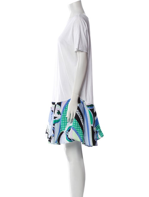 Emilio Pucci Graphic Print Mini Dress