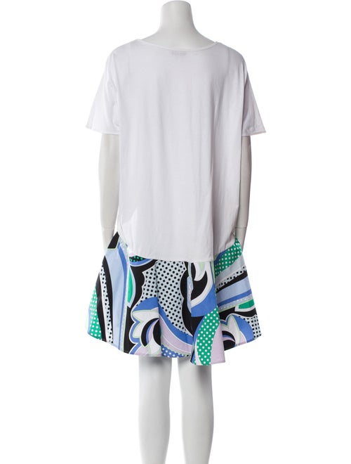 Emilio Pucci Graphic Print Mini Dress