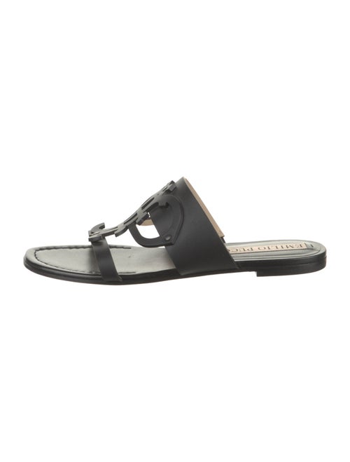 Emilio Pucci Leather Slides