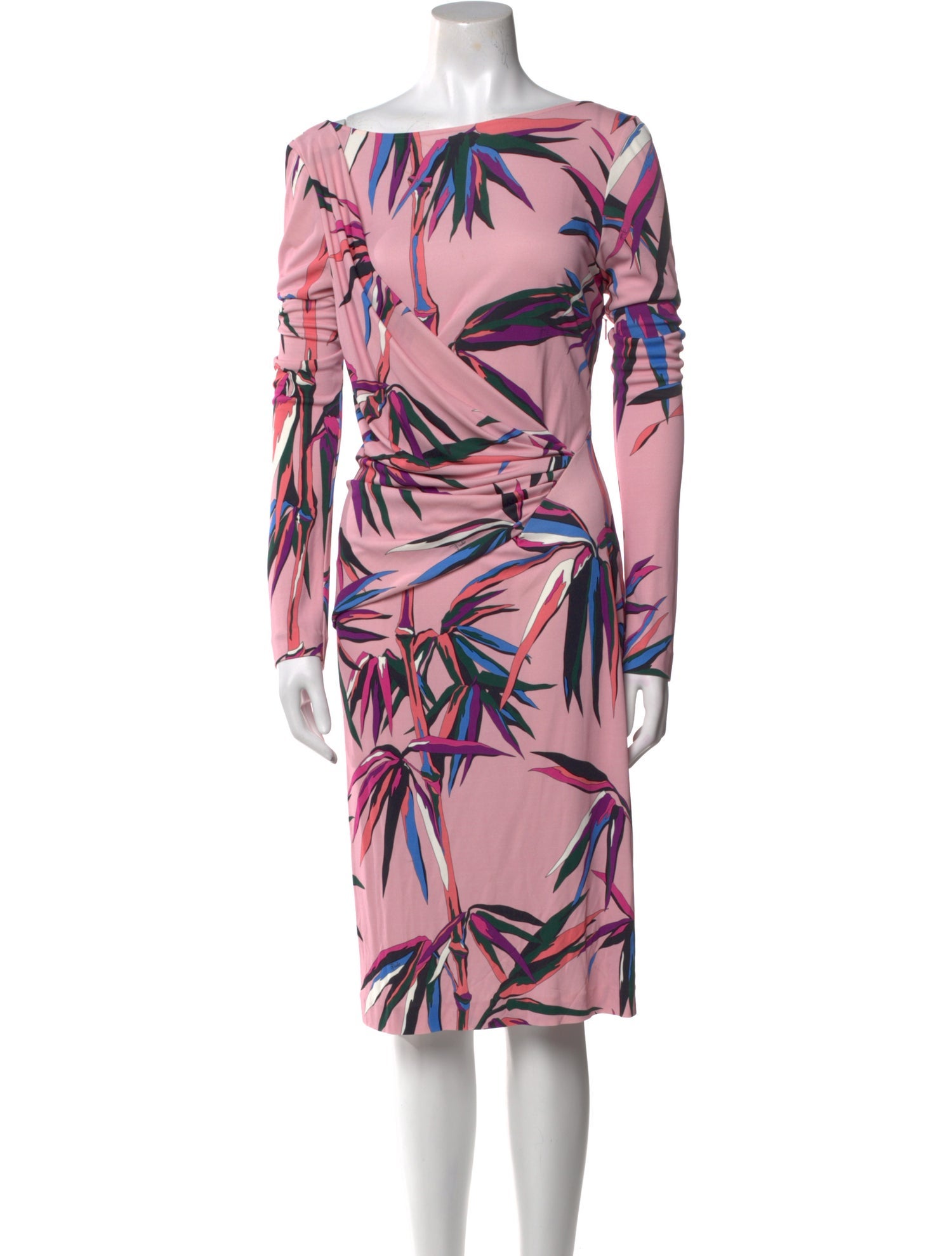 Emilio Pucci Printed Midi Length Dress