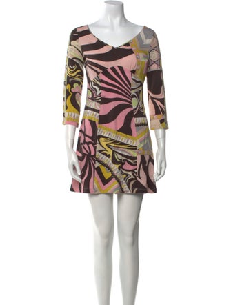 Emilio Pucci Silk Mini Dress