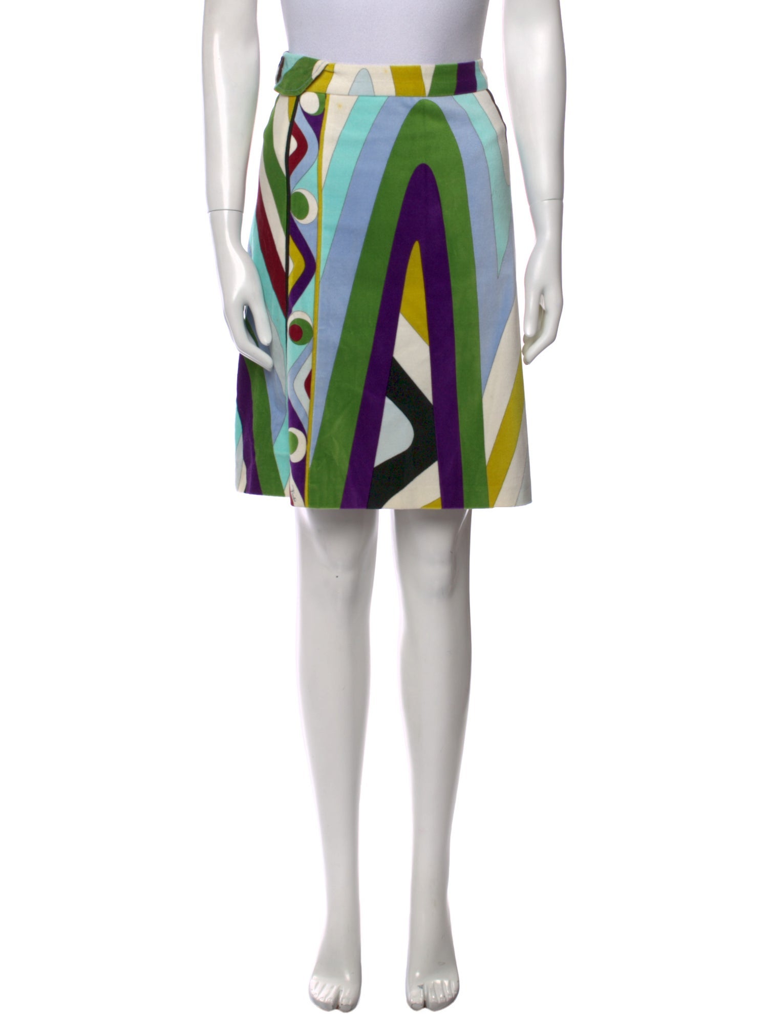 Emilio Pucci Vintage Knee-Length Skirt