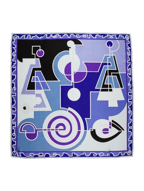 Emilio Pucci Silk Printed Scarf