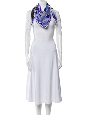 Emilio Pucci Silk Printed Scarf