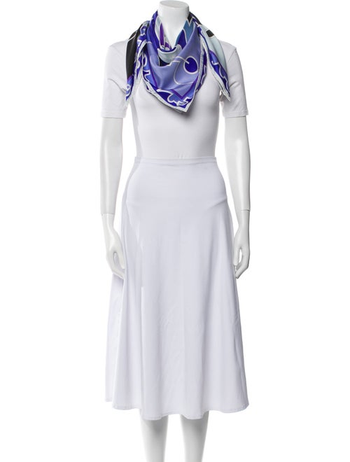 Emilio Pucci Silk Printed Scarf