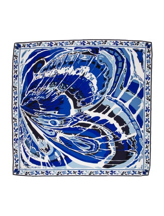 Emilio Pucci Silk Printed Scarf