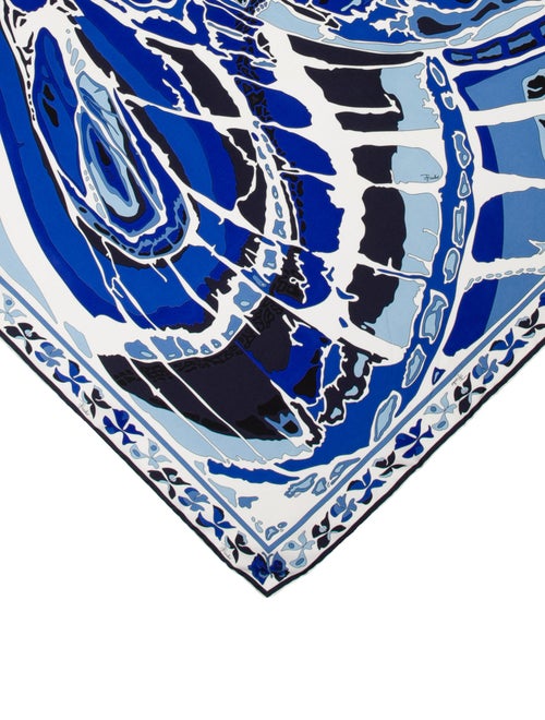 Emilio Pucci Silk Printed Scarf