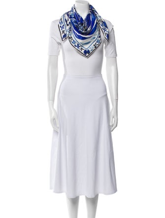 Emilio Pucci Silk Printed Scarf