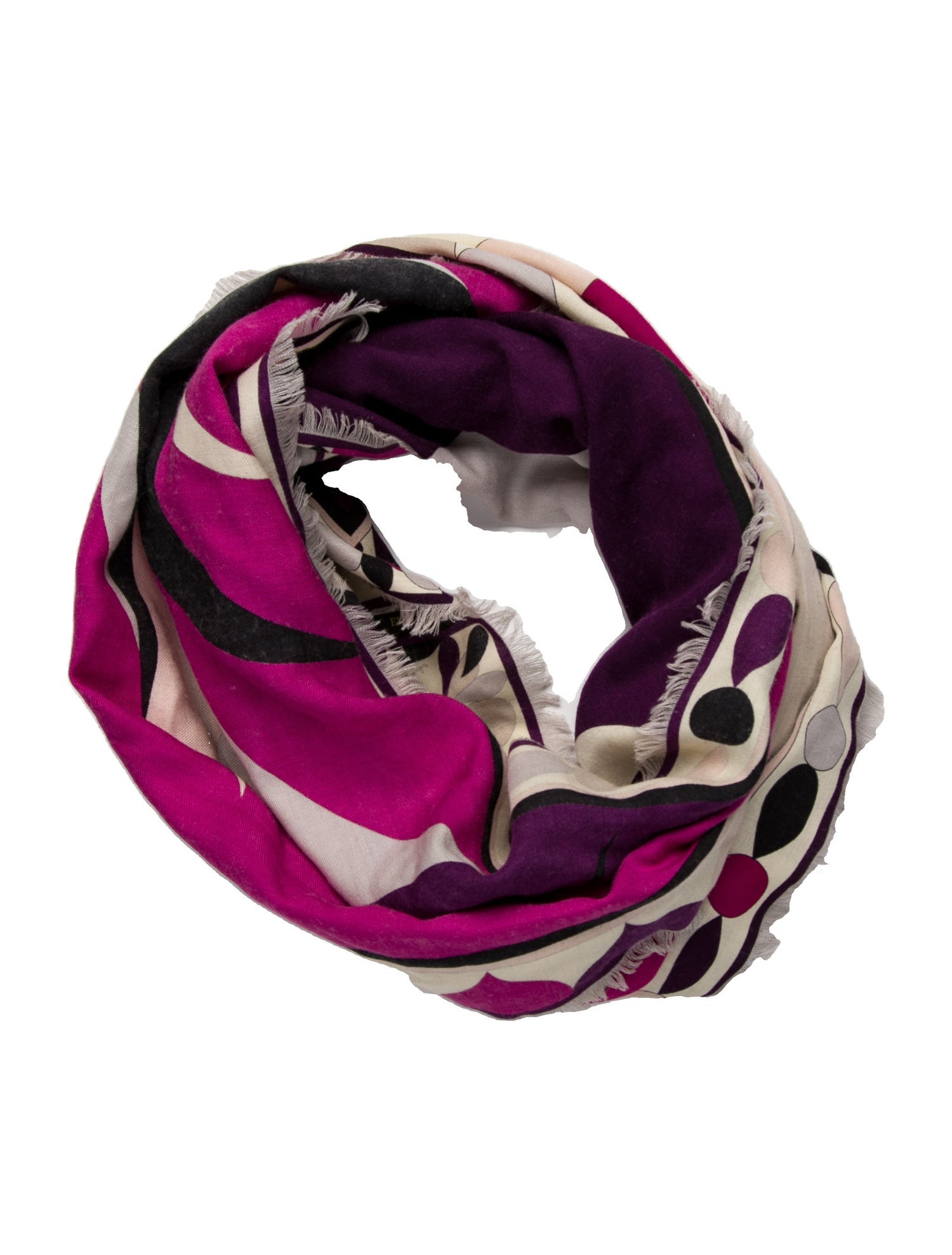 Emilio Pucci Cashmere Printed Scarf