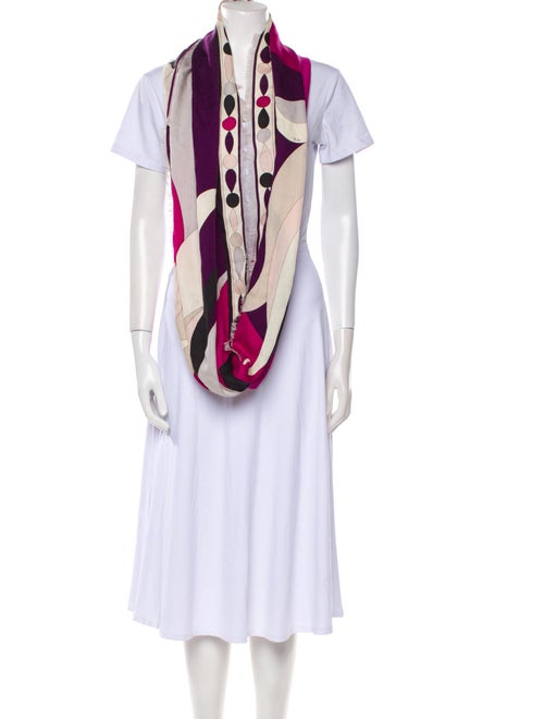 Emilio Pucci Cashmere Printed Scarf