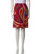 Emilio Pucci Printed Knee-Length Skirt