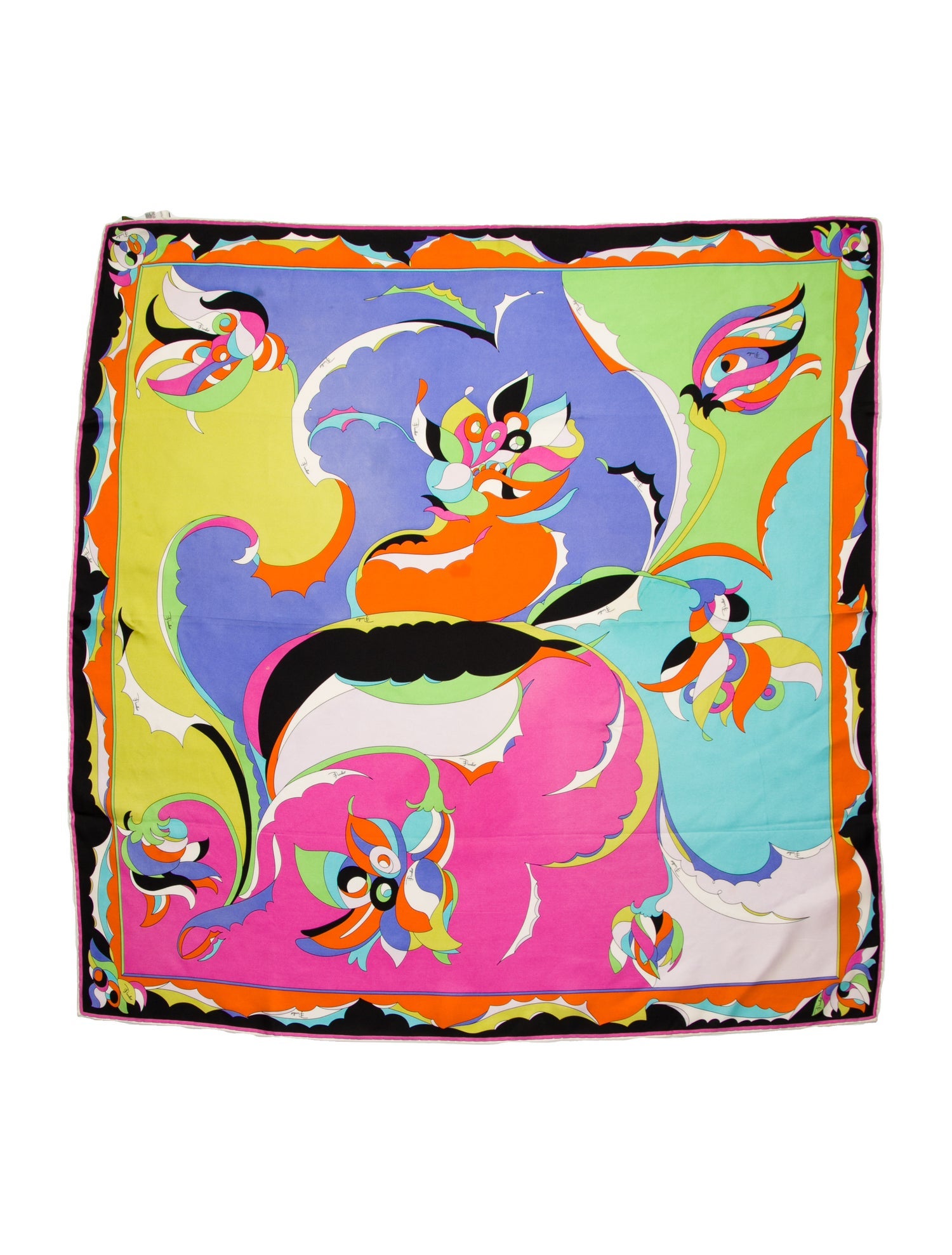 Emilio Pucci Silk Printed Scarf