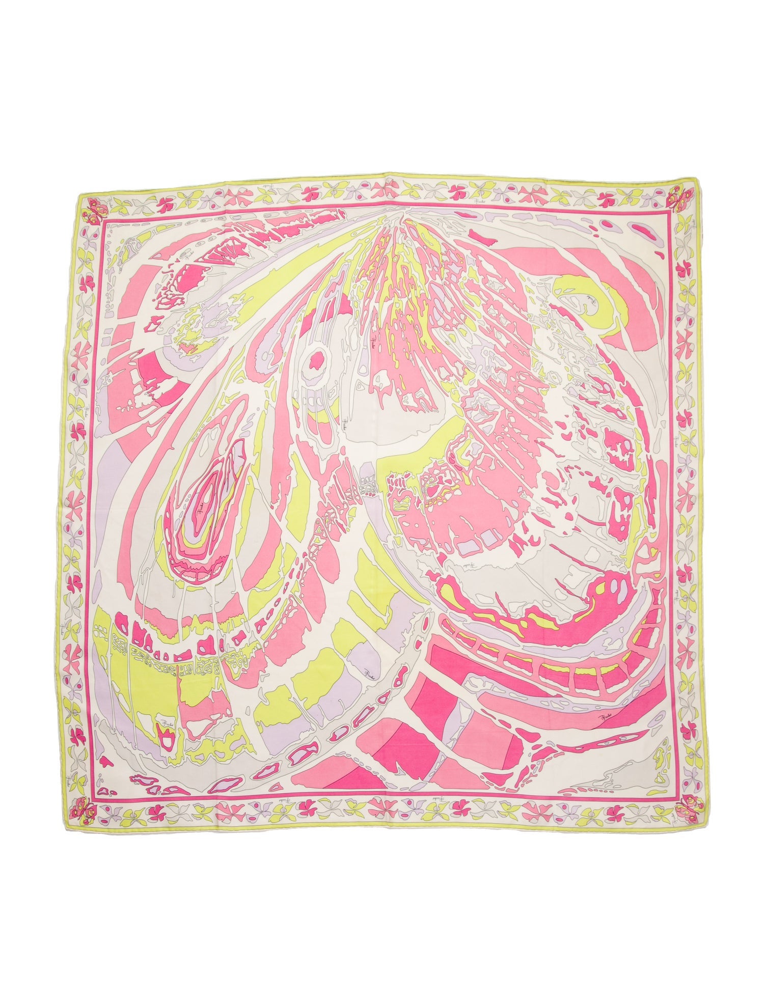 Emilio Pucci Silk Printed Scarf