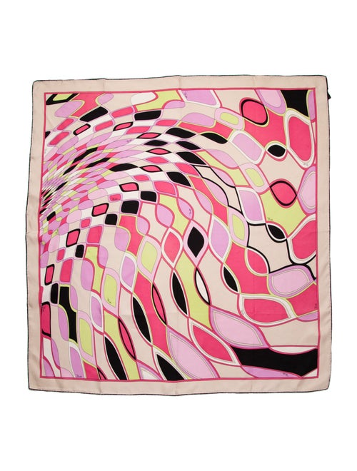 Emilio Pucci Silk Printed Scarf