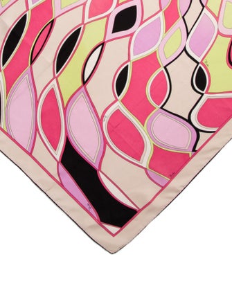 Emilio Pucci Silk Printed Scarf