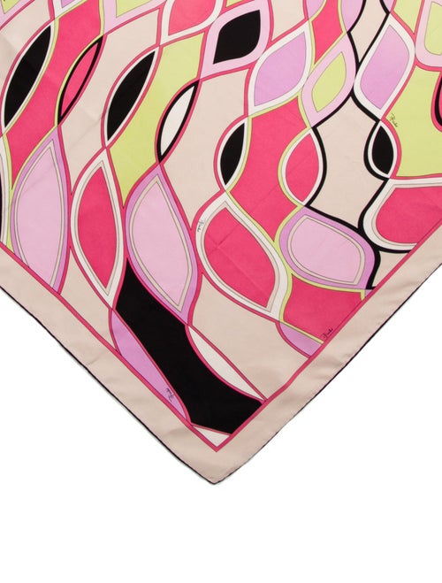 Emilio Pucci Silk Printed Scarf