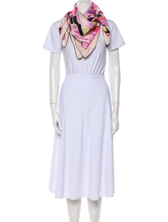 Emilio Pucci Silk Printed Scarf