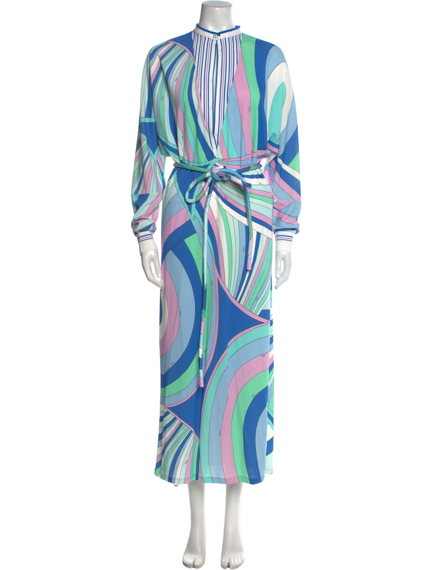 Emilio Pucci Nylon Long Dress w/ Tags