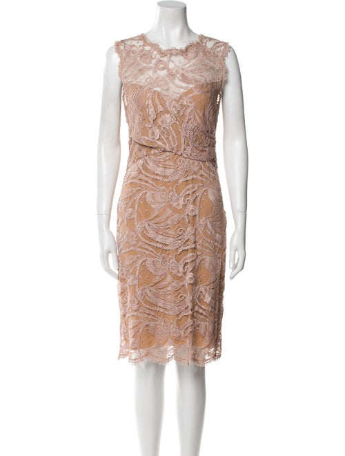 Emilio Pucci Lace Pattern Knee-Length Dress