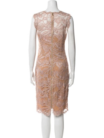 Emilio Pucci Lace Pattern Knee-Length Dress
