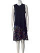 Emilio Pucci Virgin Wool Knee-Length Dress