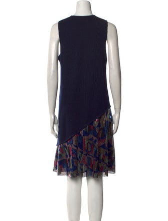 Emilio Pucci Virgin Wool Knee-Length Dress