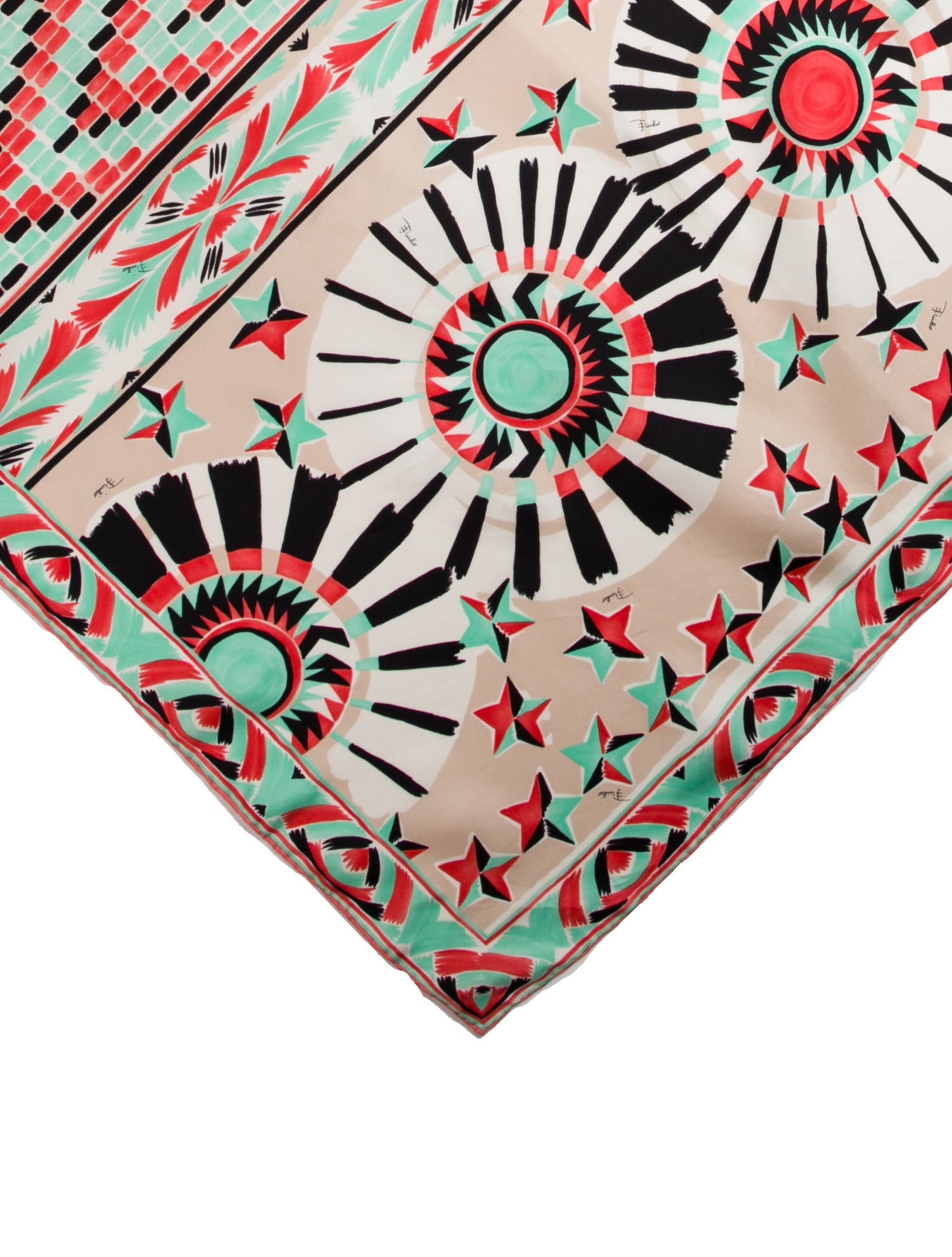 Emilio Pucci Silk Printed Scarf