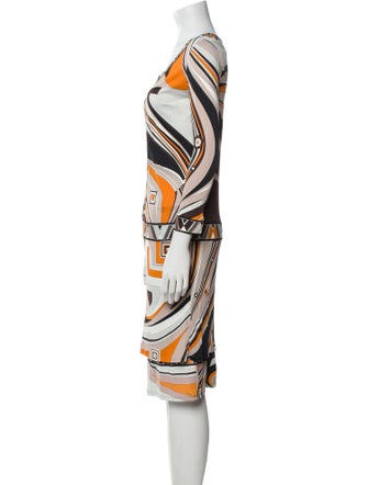 Emilio Pucci Printed Skirt Set