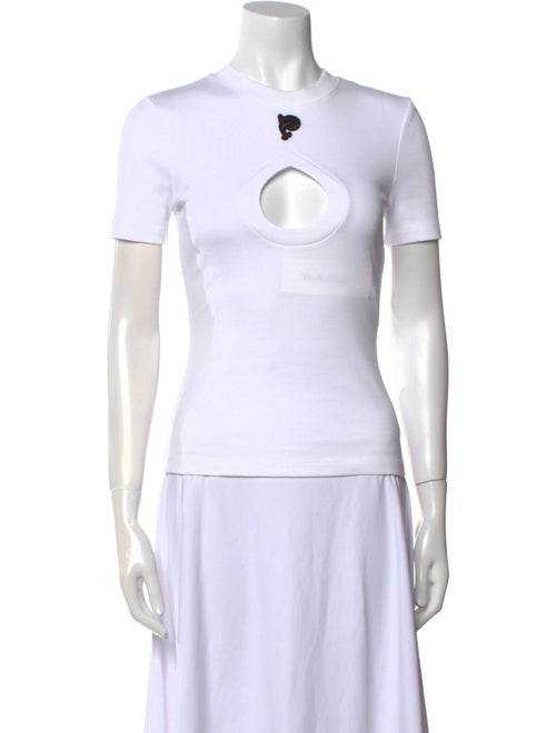 Emilio Pucci Crew Neck Short Sleeve Top