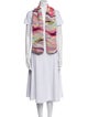 Emilio Pucci Silk Striped Scarf