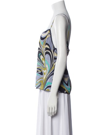 Emilio Pucci Silk Printed Top