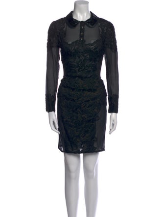 Emilio Pucci Silk Knee-Length Dress