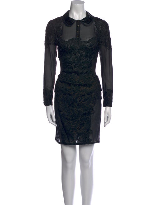 Emilio Pucci Silk Knee-Length Dress