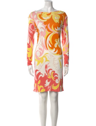 Emilio Pucci Printed Mini Dress