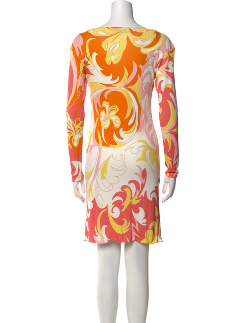 Emilio Pucci Printed Mini Dress